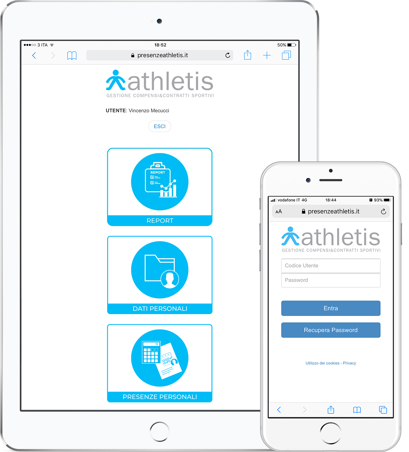 iPad o iPhone per registrare le presenze in cloud